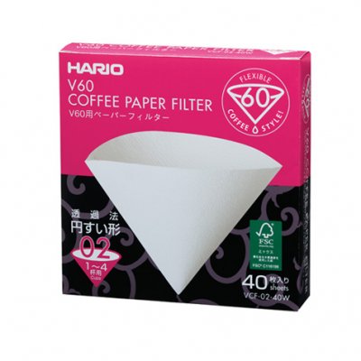 HARIO V60 02 WHITE PAPER FILTERS